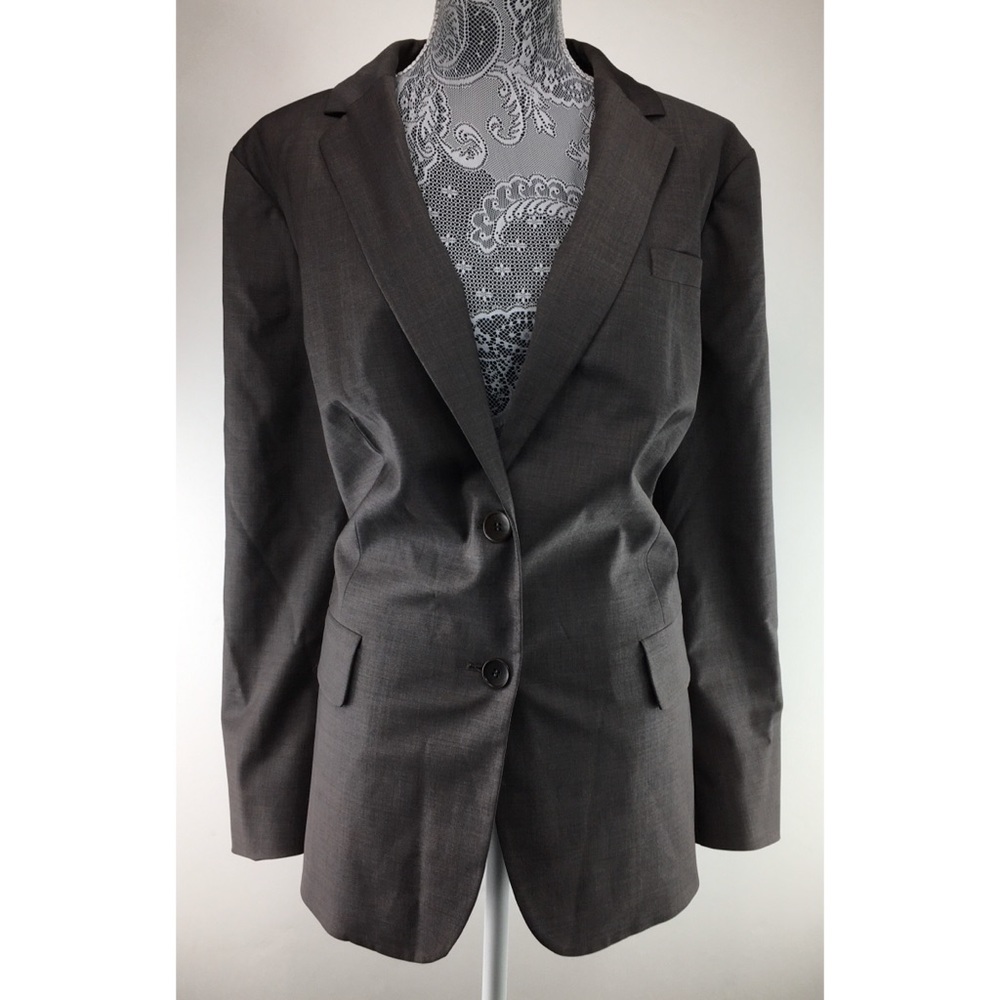 Talbots Woman Petites 22WP Brown Blazer NEW NWT